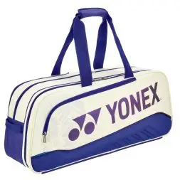 Yonex Expert Tournament bag, white/deep blue - Tennis tasker