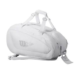 Wilson Bela Super Tour padel bag white - Padel Tasker