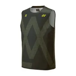 Yonex VA sleeveless top mens, steel gray - Herre/Drenge