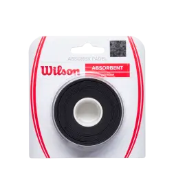 Wilson Absorbx overgrip padel, 3-pak-Sort - Padel