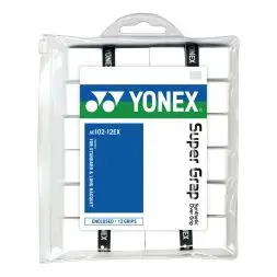 Yonex Wet Super Grap 12-pak-Hvid - Yonex