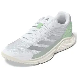 Adidas Courtquick Padel W Dame Padelsko White/Silver Mint - Padelsko til damer