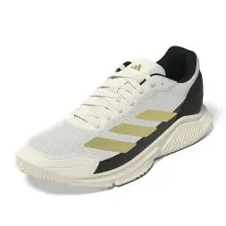 Adidas Courtquick Padel M Padelsko White/gold - Padelsko til herrer
