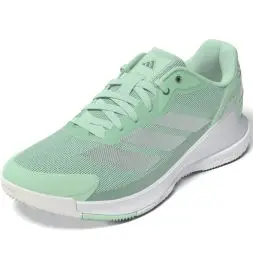 Adidas Crazyquick LS Padel W Dame Padelsko Clear Mint/Silver/White - Padelsko til damer