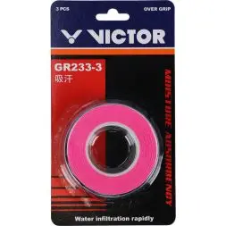VICTOR GR233-3 overgrip-Pink - VICTOR