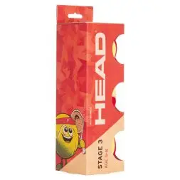 HEAD Stage 3 Red Tennisbolde – 3 stk. - HEAD