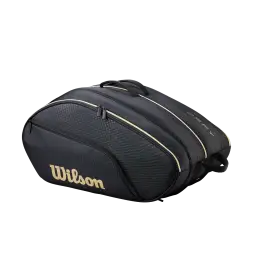 Wilson Defy V1 Padel Bag Black/Gold - Padel Tasker