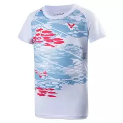 Victor International Player Kids T-shirt 2022, hvid - VICTOR