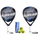 Babolt Padel pakketilbud (2 x Babolat Reflex + 1 x Babolat Court padel)